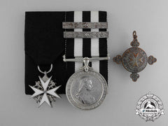 An Order Of St. John Group To Sergeant Gwendolyn D. Burn