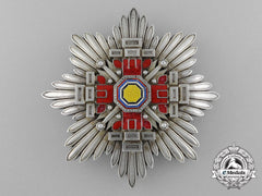 Japan, Manchukuo. An Order Of The Pillars Of The State, Ii Class Star