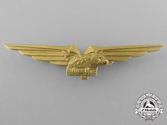 A Second War Italian Pilot's Badge 1943-1945