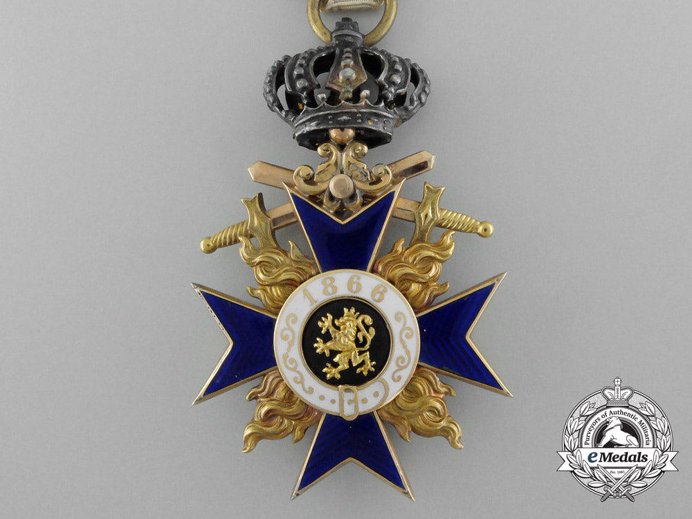 a_bavarian_military_merit_order;3_rd_class_with_crown_and_swords_in_gold_d_4218_1
