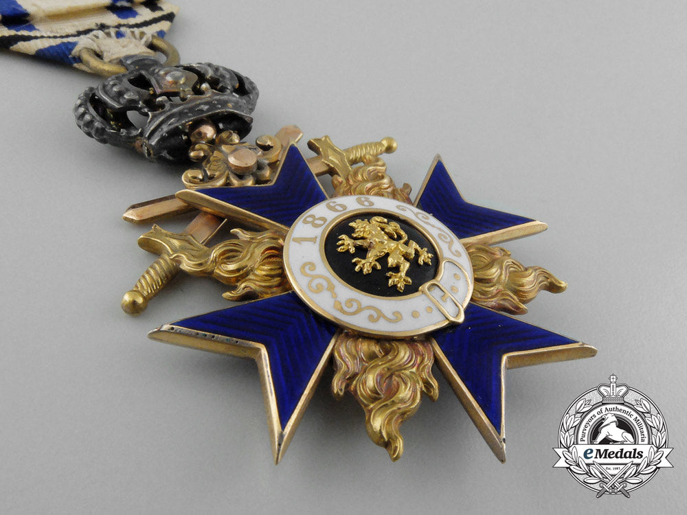 a_bavarian_military_merit_order;3_rd_class_with_crown_and_swords_in_gold_d_4221_1