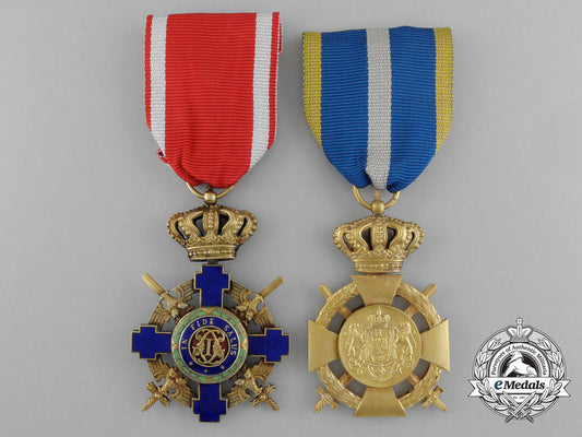 two_romanian_orders_and_awards_d_4622