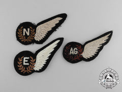 Three Second War Air Force Wings
