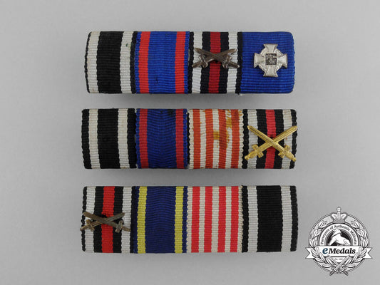 a_lot_of_three_first_and_second_war_miniature_medal_bars_with_four_medals_and_awards_each_d_4802_1