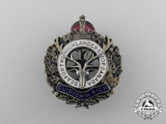 A First War 17Th Infantry Battalion Sweetheart Badge