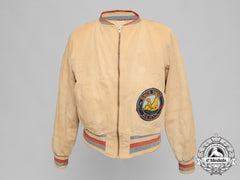 Canada, Commonwealth. A Second War Hmcs Trail Royal Canadian Naval Volunteer Reserve Bomber Jacket
