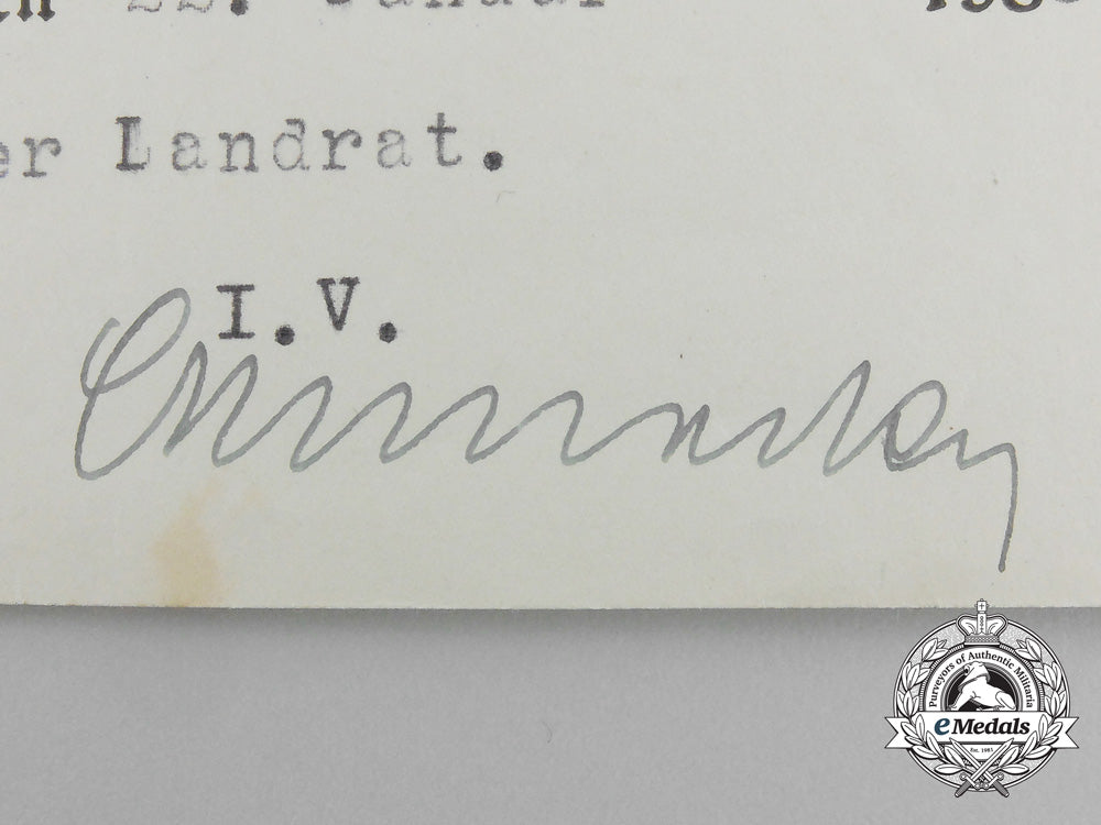 an_award_of_honour_cross&_document_to_wilhelm_decker_d_7071_1
