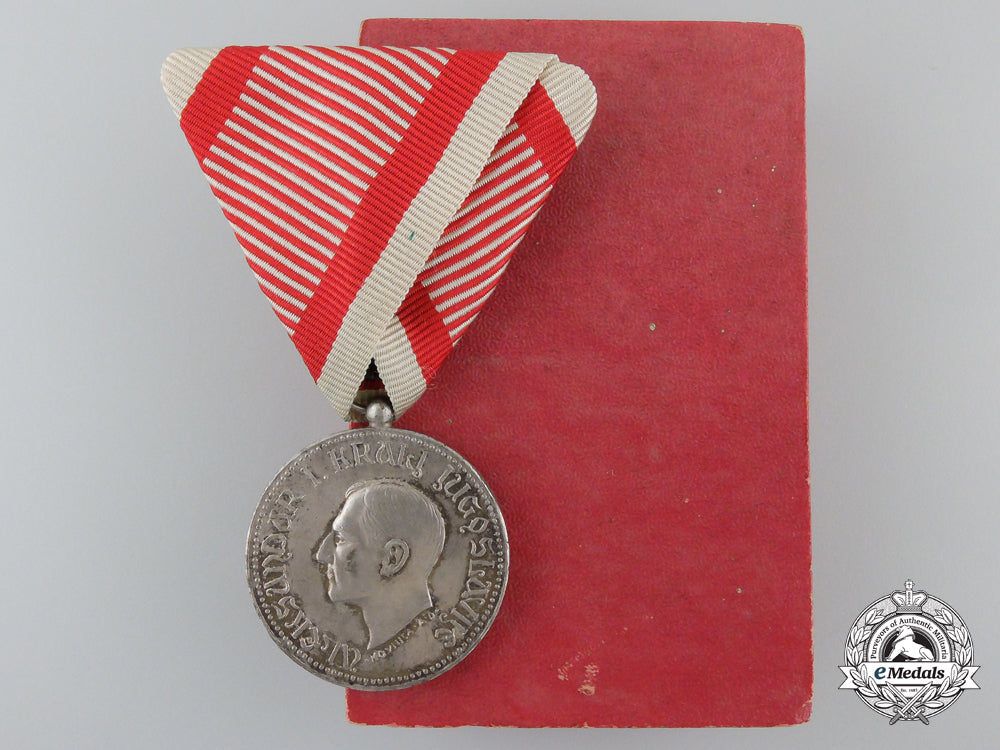 a_yugoslavian_royal_household_service_silver_medal_with_case_d_723