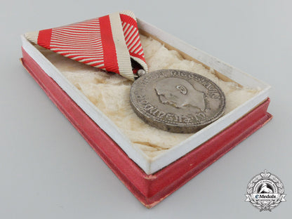 a_yugoslavian_royal_household_service_silver_medal_with_case_d_725