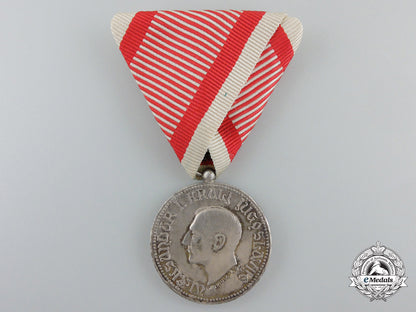 a_yugoslavian_royal_household_service_silver_medal_with_case_d_726