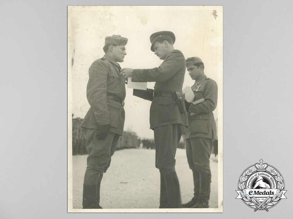 a_fine_second_war_croatian_photo_of_an_ptb_officer_receiving_the_award_d_8343
