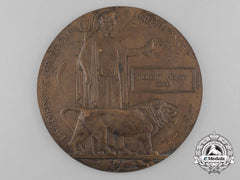 A Memorial Plaque To Probationary Officer Robert Henry Seed; Royal Naval Flying Corps