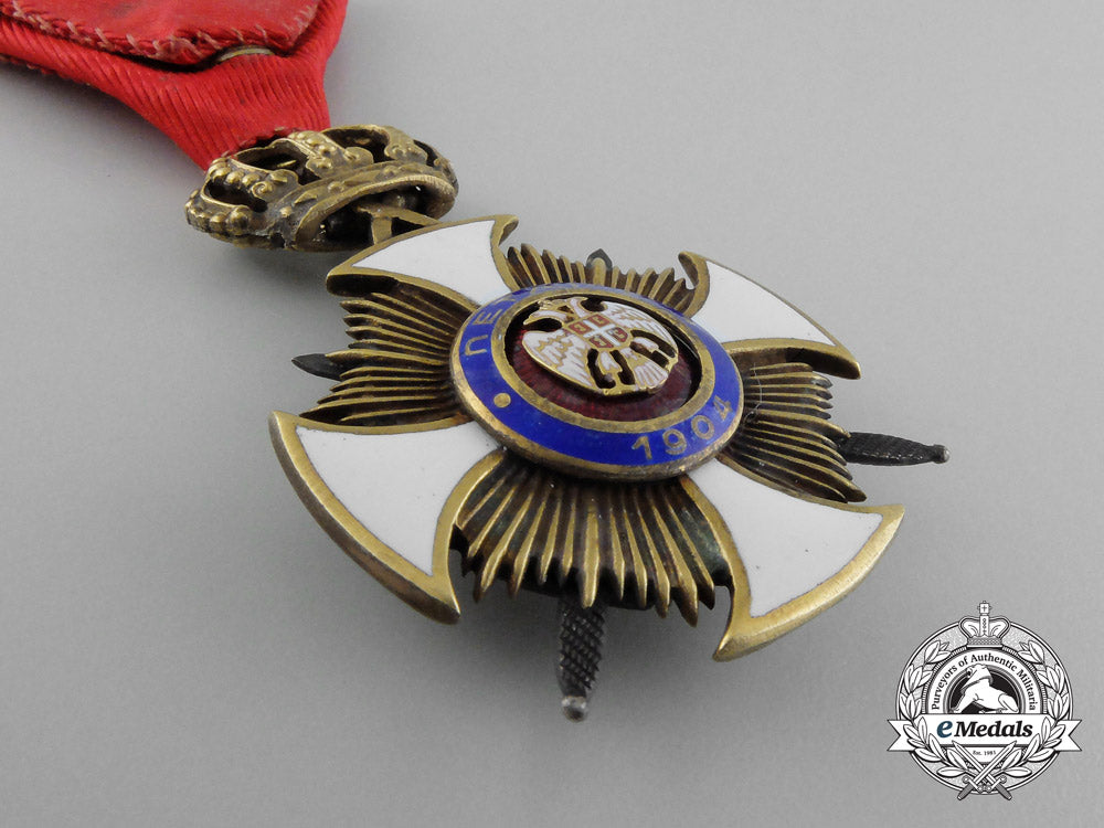 a_serbian_order_of_the_star_of_karageorge;_fourth_class_d_9094