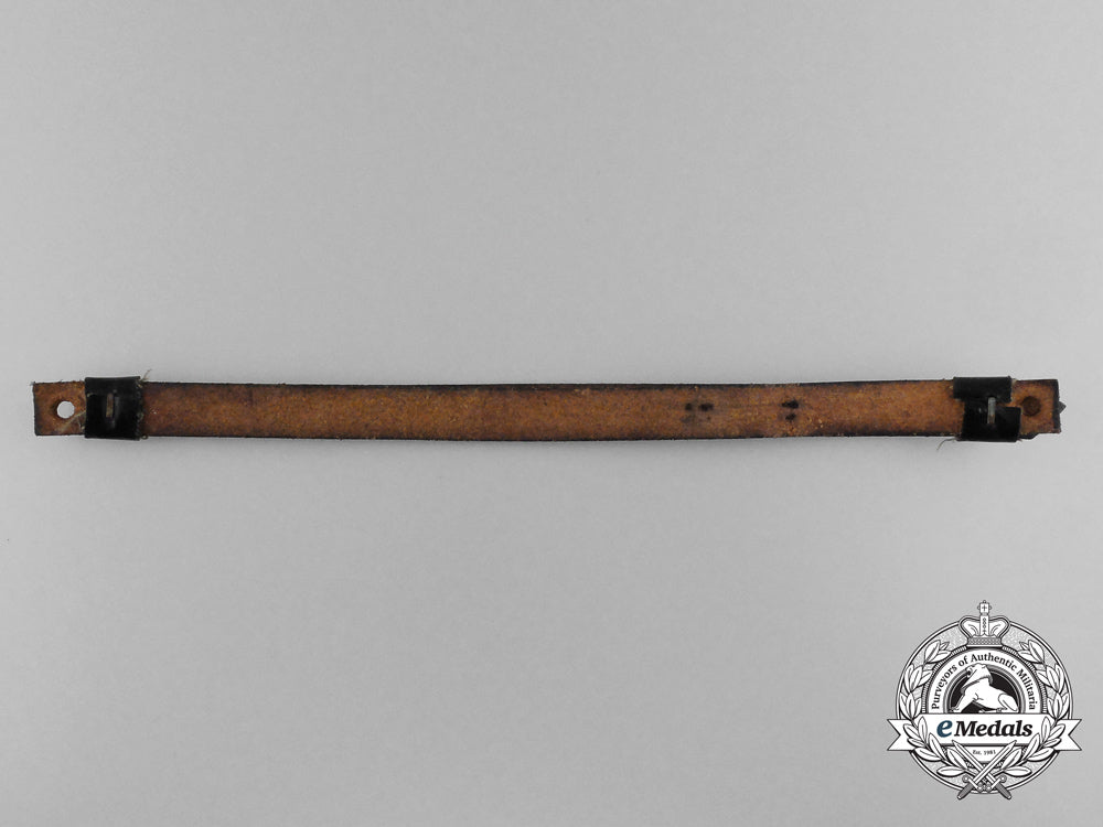 a_german_second_war_nco’s_visor_cap_leather_chinstrap_d_9384