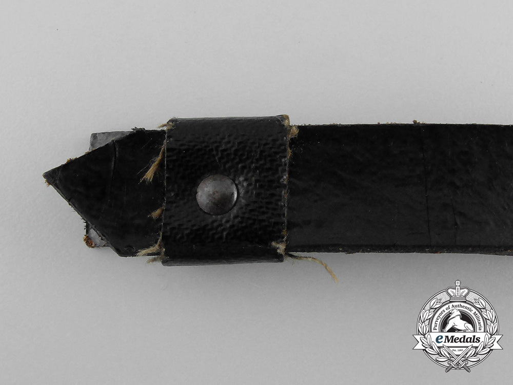 a_german_second_war_nco’s_visor_cap_leather_chinstrap_d_9385
