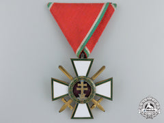 A Hungarian Order Of Merit; Military Division 4Th Class