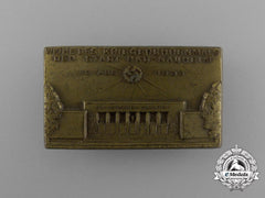 A 1933 Blessing Of The Bad-Nauheim War Memorial Ceremony Badge