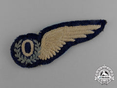 A Second War Royal Australian Air Force (Raaf) Observer (O) Badge