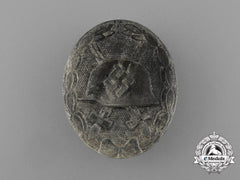 A Second War German Silver Grade Wound Badge; Marked 107