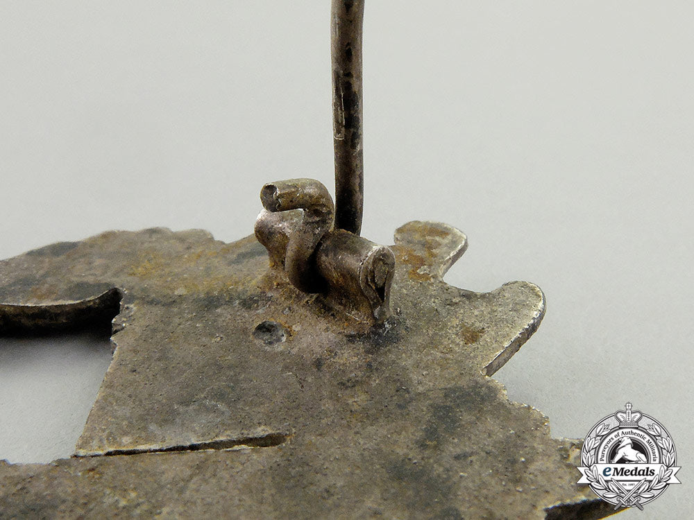 a_second_war_german_silver_grade_infantry_assault_badge_dd_1305