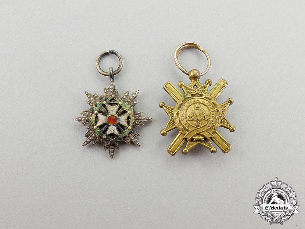 serbia._two_miniatures_of_the_order_of_takovo_dd_3355