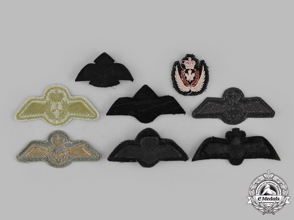 canada._a_lot_of_eight_royal_canadian_air_force(_rcaf)_badges_dsc_1899