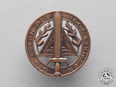 A Rare Second War Military Sports Badge Of The V.n.v. (Vlaamsch National Verbond)