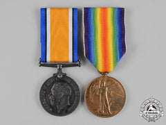United Kingdom. A First War Pair, To Sergeant Walter J. Barnard, Royal Army Service Corps