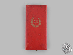 Germany, Third Reich. A Civil Service 40-Year Faithful Service Cross With Case