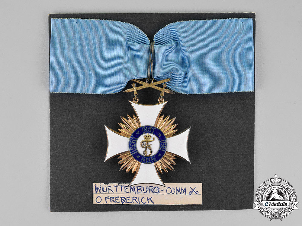 württemberg,_kingdom._an_order_of_friedrich,_commander's_cross_with_swords,_c.1914_dsc_8237