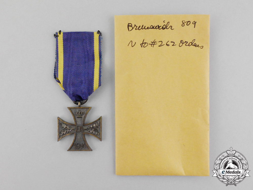 brunswick._a1914_war_merit_cross;_second_class_dscf1389