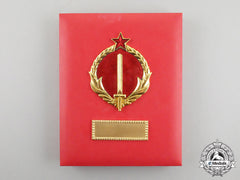Yugoslavian Doctor Of Military Science Decoration