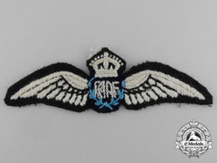A Second War Royal Australian Air Force Pilot Wings