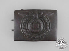An Early Ss Enlisted Man's Belt Buckle By Overhoff & Cie