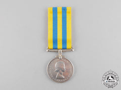 Canada. A Korea War Medal, To R.g. White