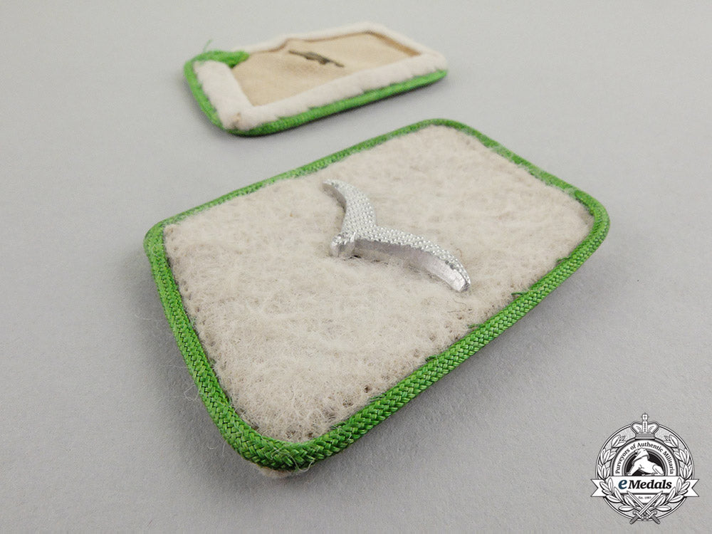 germany._a_pair_of_luftwaffe_regiment_general_göring_jäger_collar_tabs(_kragenspiegel)_dscf5385
