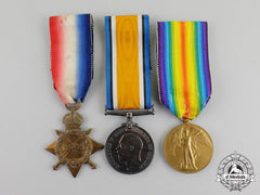 A First War Group To Sergeant Frederick Harvey;, Dow Received In The Trenches At Bully-Grenay