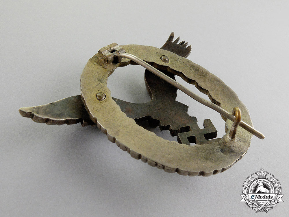 germany._an_early_quality_luftwaffe_pilot’s_badge_by_friedrich_linden_dscf6529