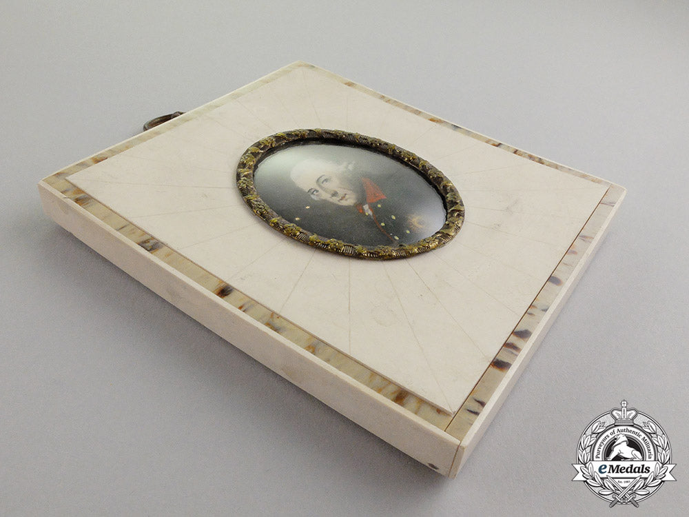 germany._an_imperial_german_framed_portrait_of_prussian_king_frederick_the_great_dscf7146