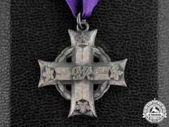 United Kingdom. A Memorial Cross To Corporal Dewar, Rcaf; "Motor Accident"