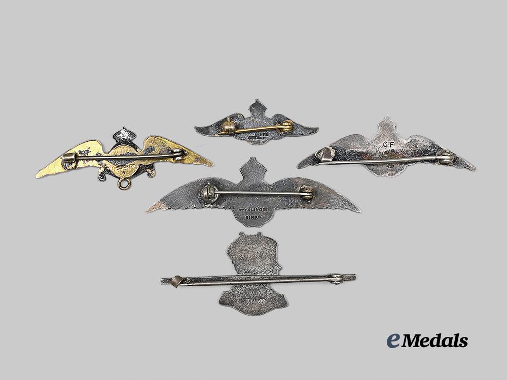 canada,_commonwealth._a_lot_of_sterling_silver_badges_e_medals__c7756_3