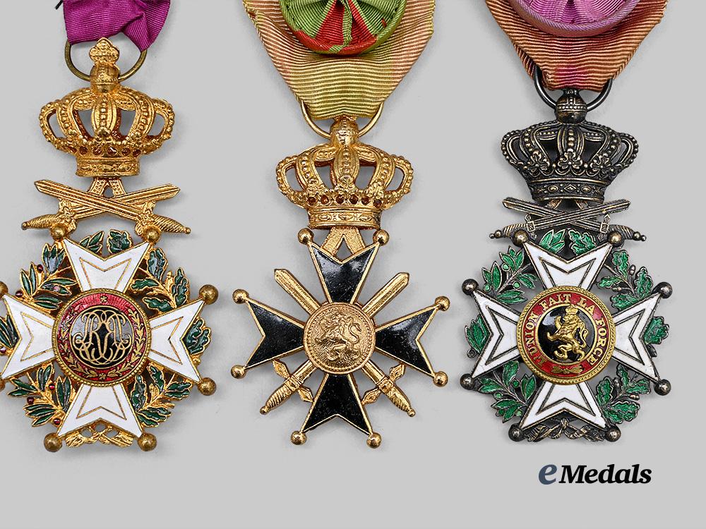 belgium,_kingdom._a_lot_of_three_orders&_decorations_e_medals__e_u24365_3