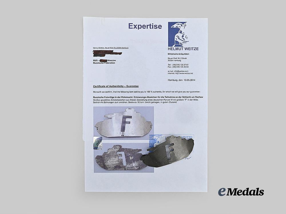 germany,_wehrmacht._a_rare_eastern_panzer_volunteer_battles_of_rzhev_sleeve_insignia,_with_certificate_of_authenticity_e_medals__g61711_2