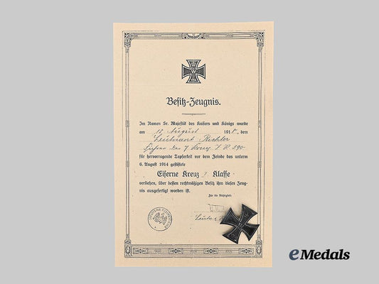 germany,_imperial._a1914_iron_cross_i_class,_with_award_document,_to_leutnant_richter_e_medals__g63319_2