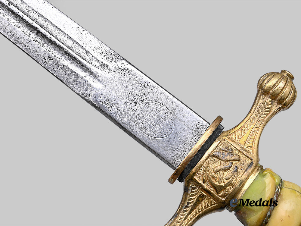 Germany, Kriegsmarine. An Officer’s Dress Dagger, Refurbished Example, by E. & F. Hörster