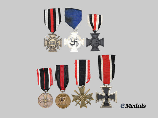 Germany, Third Reich. A Lot of Awards for World War and Civil Service