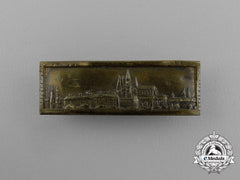 A Prague Campaign Bar For A Commemorative Sudetenland Medal