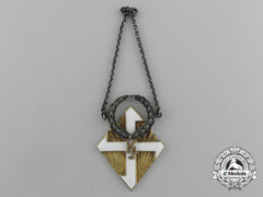 Latvia. A Military School Jetton, C.1935