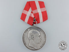 Denmark, Kingdom. A Frederick Viii Lifesaving Medal; Type Viii, C.1908