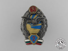 A Bulgarian Pilot's Badge; 2Nd Class